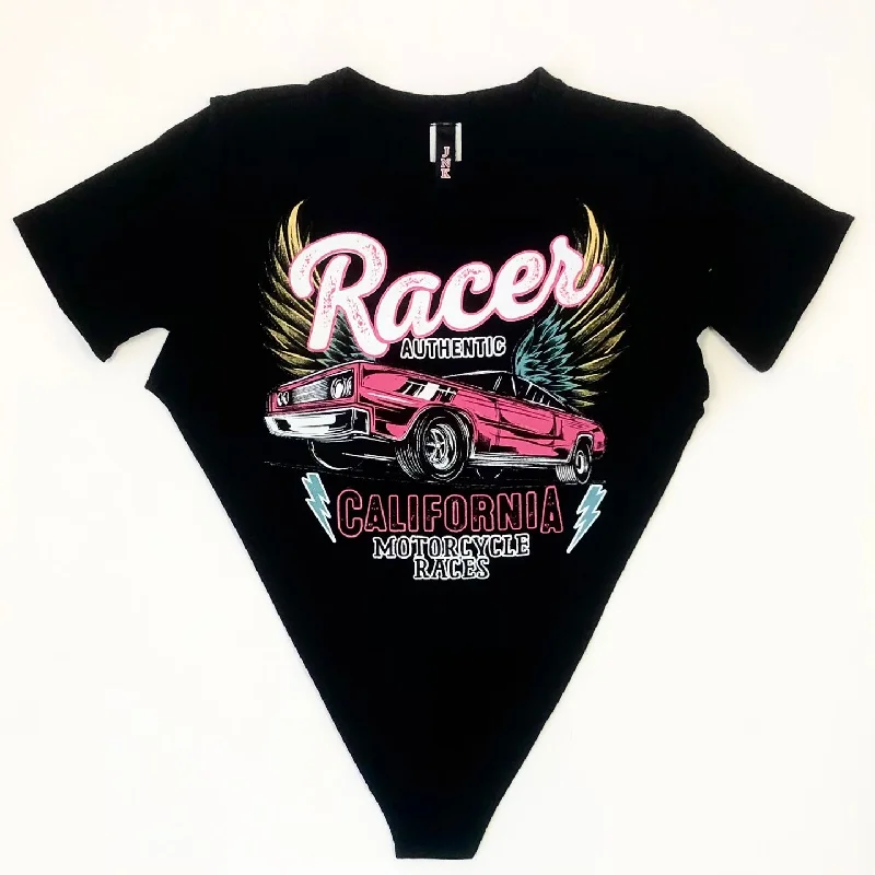 Womens Short Sleeve Graphic T-Shirt-- Oversized T-Shirt Spandex breathable