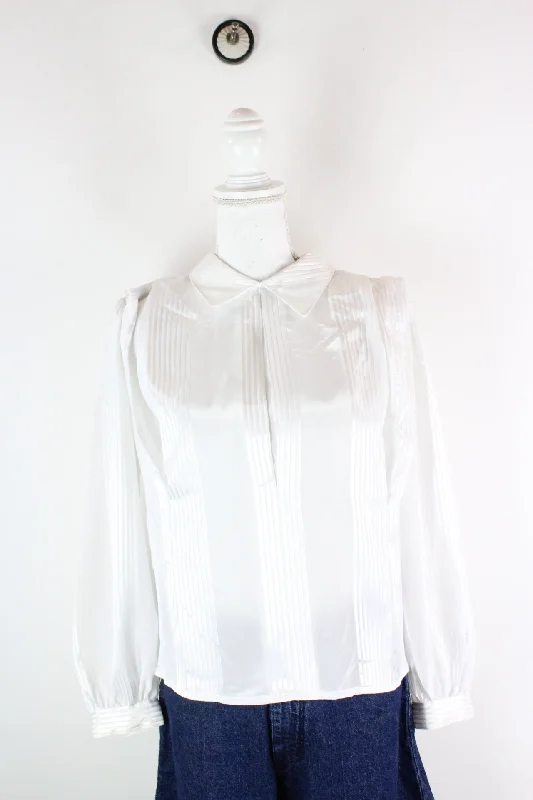 Vintage Michelle Stuart Blouse (XS) Soft Knit Blouse