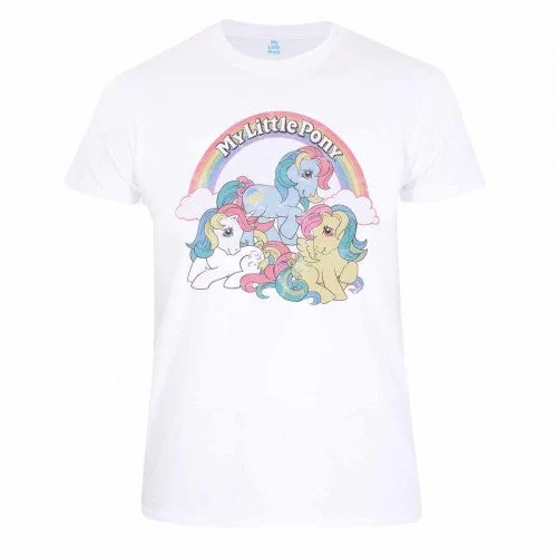 My Little Pony Unisex Adult Vintage T-Shirt-- Thin T-Shirt Open Front Quick Dry