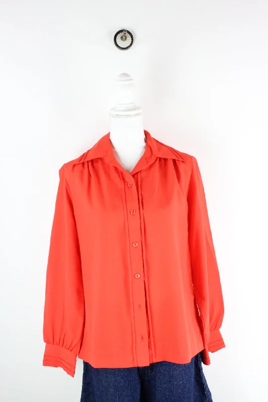 Vintage Lee Mar Blouse (XS) Chic Sleeveless Blouse