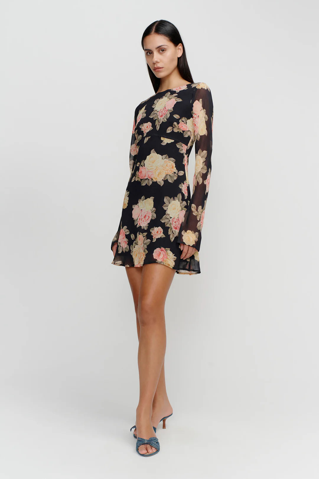 MARTINI MINI DRESS Chic Pleated Mini Dress