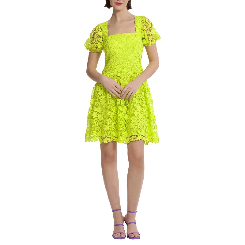 Women's Lace Mini Dress Elegant Lace Mini Dress