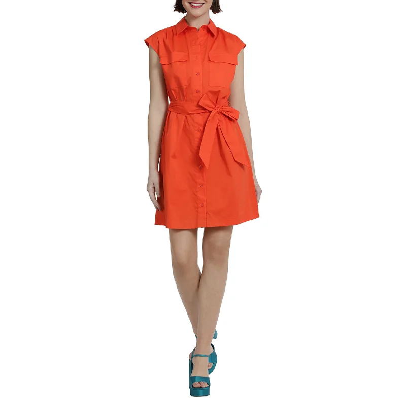 Women's Sleeveless Mini Dress Trendy Floral Mini Dress
