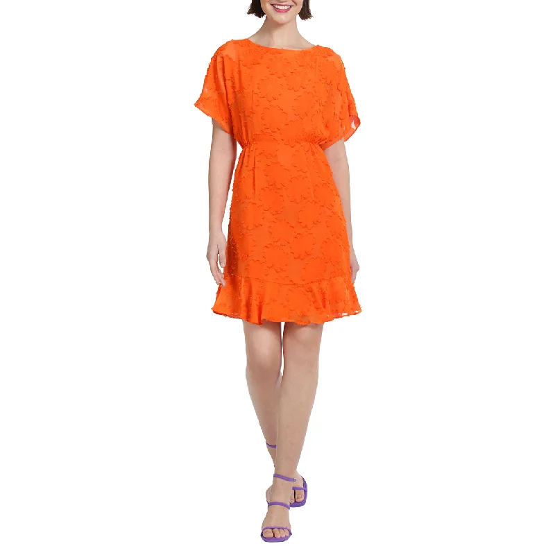 Women's Kimono Sleeve Mini Dress Stylish Summer Mini Dress