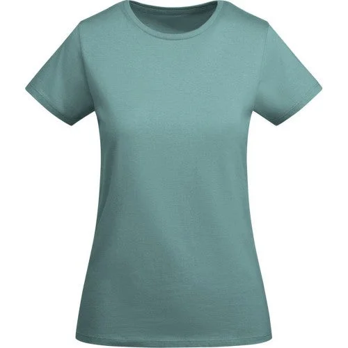 Roly |  Womens/Ladies Breda Short-Sleeved T-Shirt-- Real Fur Shearling Chenille