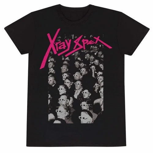 X-Ray Spex Unisex Adult Crowd T-Shirt-- Layered Multi-layer Single Layer