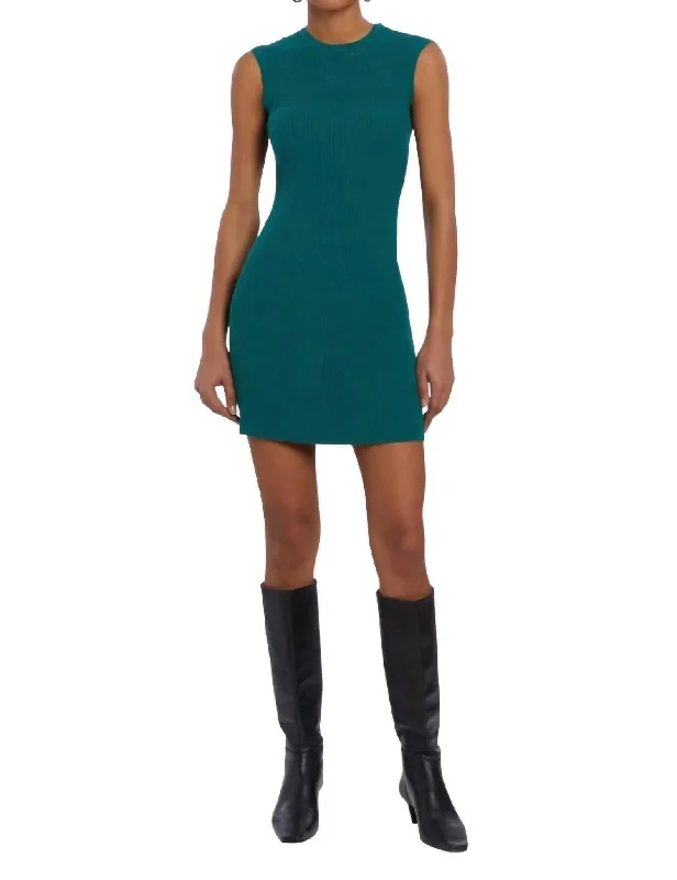 Adara Mini Dress In Jewel Trendy Bodycon Mini Dress