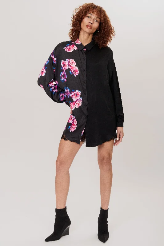 NANCY SHIRT (Limited Edition)-- Chenille Blend Fleece Blend Nylon Blend