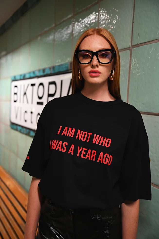 I AM NOT T-SHIRT-- Machine Wash Dry Clean Hand Wash