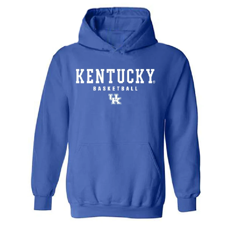 Kentucky - NCAA Women's Basketball : Georgia Amoore - Generic Shersey Hooded Sweatshirt Hoodie with Hem Detail Decorative Unique