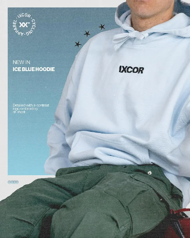 ICE BLUE HOODIE Graphic Hoodie Design Print