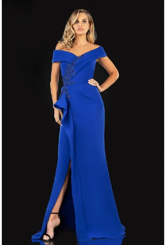 Terani Couture 2021M2986 Mother of the Bride Dress Tunics Fall fleece