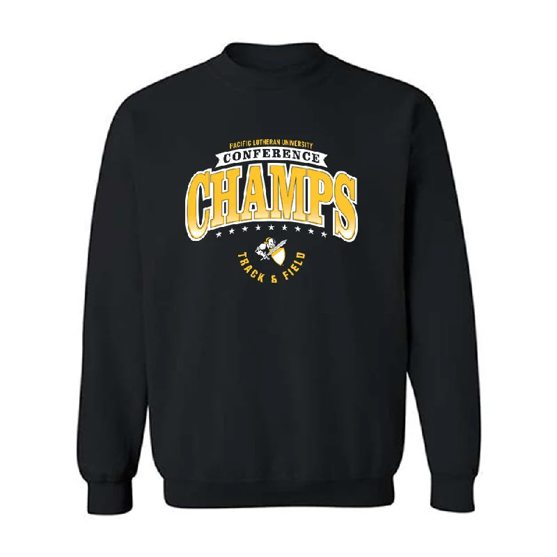 PLU - NCAA Women's Track & Field : Sydney Sparks - Classic Shersey Crewneck Sweatshirt Hoodie with Ribbed Cuffs Snug Fit Comfort