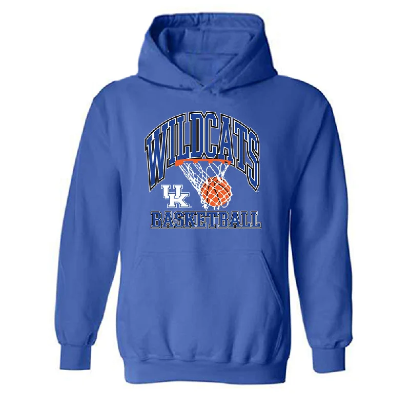 Kentucky - NCAA Women's Basketball : Georgia Amoore - Sports Shersey Hooded Sweatshirt Hoodie with Slit Hem Functional Movement