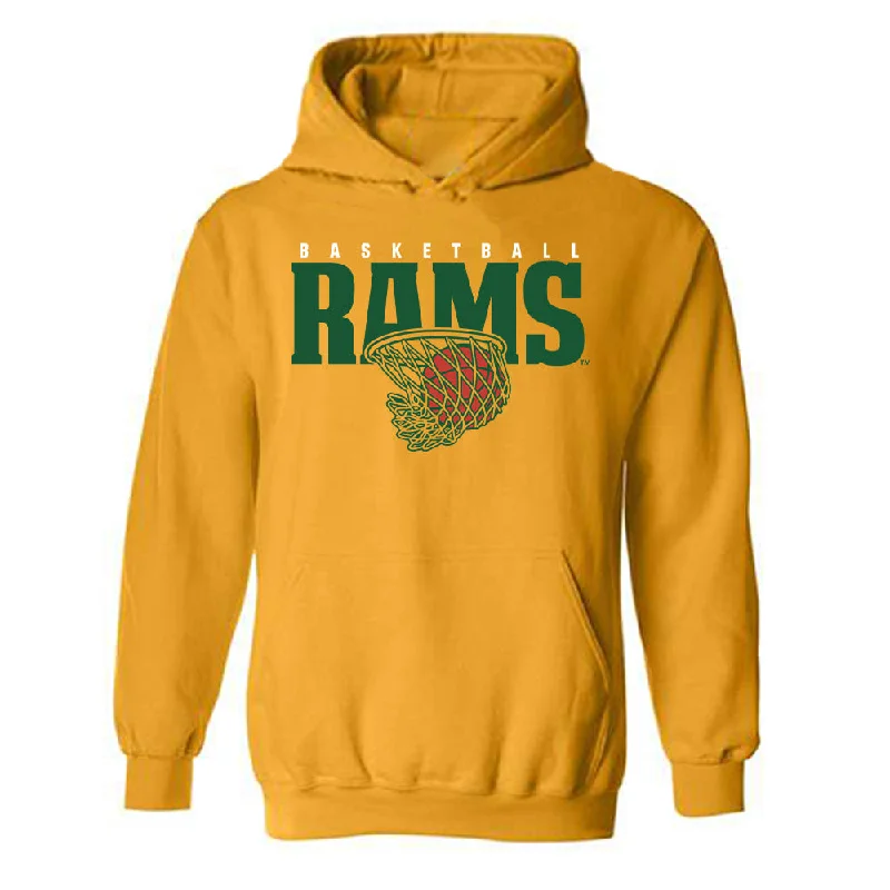 Colorado State - NCAA Women's Basketball : Emma Ronsiek - Hooded Sweatshirt Hoodie with Hem Fringe Bohemian Relaxed