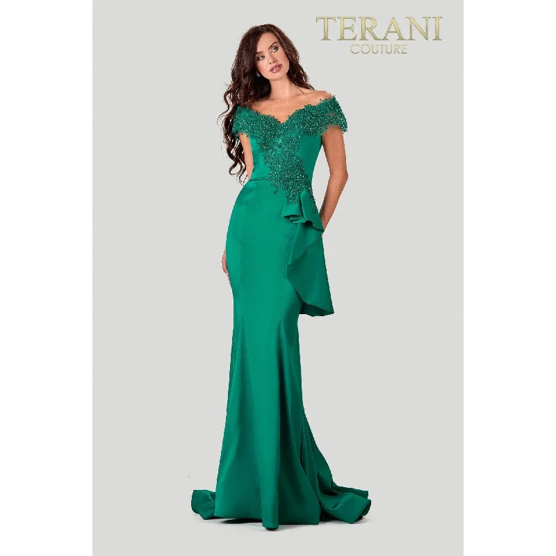 Terani Couture  2111M5255 Mother of the Bride Dress Tunics Handmade artisanal