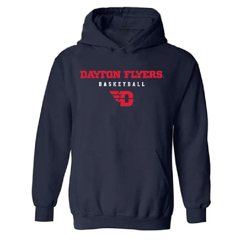 Dayton - NCAA Women's Basketball : Shantavia Dawkins - Classic Shersey Hooded Sweatshirt Hoodie with Neon Bright Vibrant