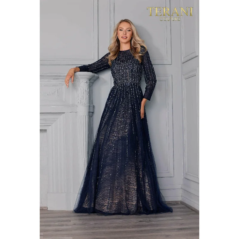 Terani Couture 2021M2973 Mother Of The Bride Dress sweetheart Neckline Romantic