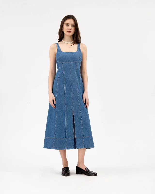 Felicity Dress Crew Neckline Sporty