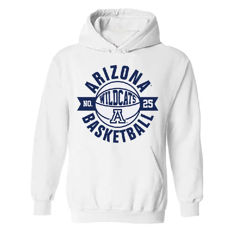 Arizona - NCAA Women's Basketball : Breya Cunningham - Sports Shersey Hooded Sweatshirt Hoodie with Print Artistic Unique