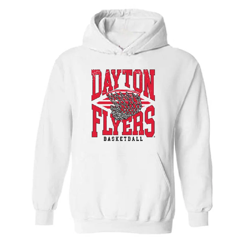 Dayton - NCAA Women's Basketball : Shantavia Dawkins - Classic Shersey Hooded Sweatshirt Hoodie with Drop Shoulder Relaxed Streetwear