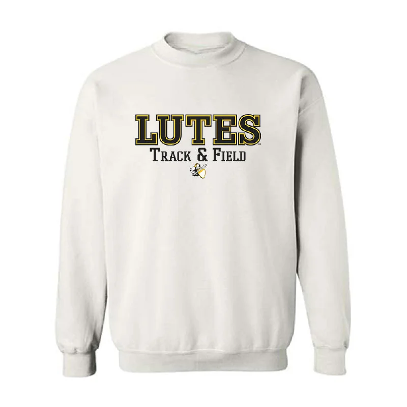 PLU - NCAA Women's Track & Field : Sydney Sparks - Classic Shersey Crewneck Sweatshirt Hoodie with Zipper Versatile Modern