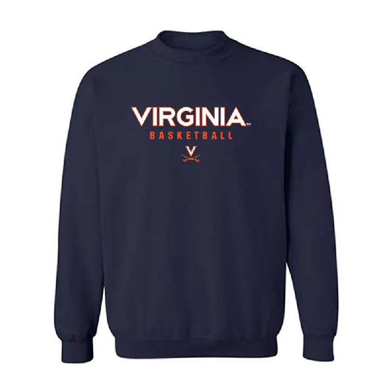 Virginia - NCAA Women's Basketball : Kamryn Kitchen - Crewneck Sweatshirt Hoodie with Pastel Soft Subtle
