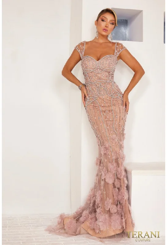 Terani Couture 241GL2625 pageant dress Tunics Versatile functional