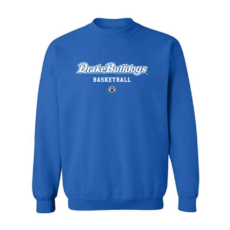 Drake - NCAA Women's Basketball : Peyton McCabe - Classic Shersey Crewneck Sweatshirt Hoodie with Exposed Zipper Edgy Industrial