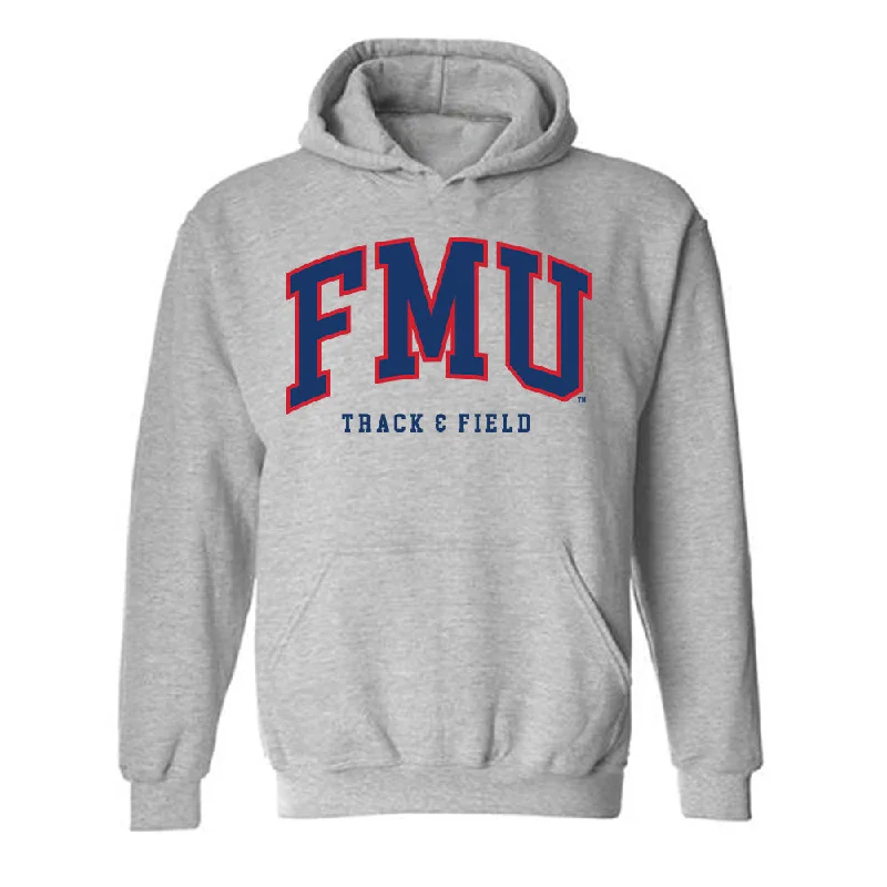 Francis Marion - NCAA Women's Track & Field : Emma Steen - Hooded Sweatshirt Hoodie with Neon Bright Vibrant