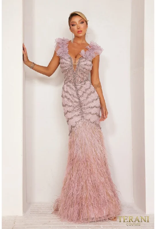 Terani Couture 241GL2630 pageant dress Tunics Party sparkling