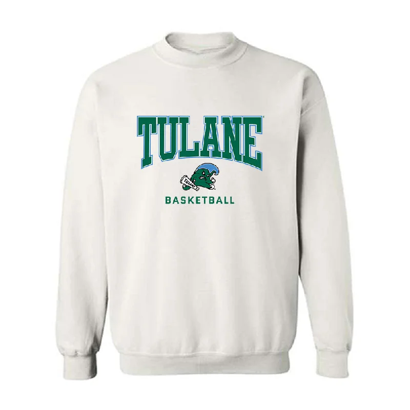 Tulane - NCAA Women's Basketball : Kianni Westbrook - Crewneck Sweatshirt Hoodie with Belted Waist Structured Tailored