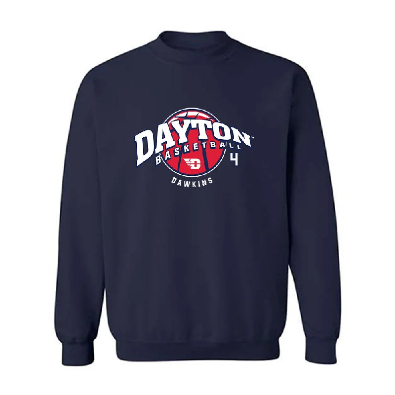 Dayton - NCAA Women's Basketball : Shantavia Dawkins - Classic Fashion Shersey Crewneck Sweatshirt Hoodie with Cropped Fit Short Trendy