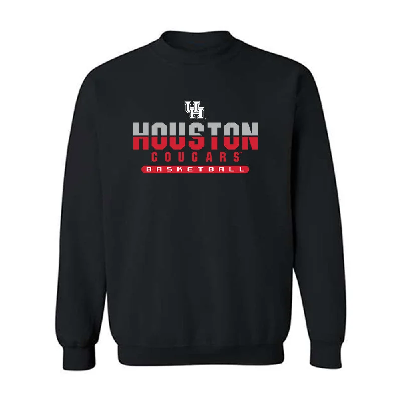 Houston - NCAA Women's Basketball : Eylia Love - Classic Shersey Crewneck Sweatshirt Hoodie with Ribbed Hem Stretchable Secure