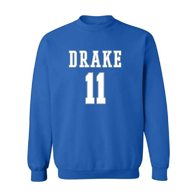 Drake - NCAA Women's Basketball : Peyton McCabe - Classic Shersey Crewneck Sweatshirt Hoodie with Back Slit Movement Comfort