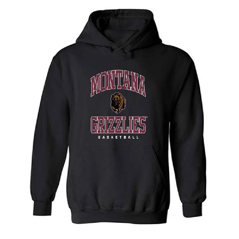 Montana - NCAA Women's Basketball : Avery Waddington - Classic Shersey Hooded Sweatshirt Hoodie with Logo Branding Identity