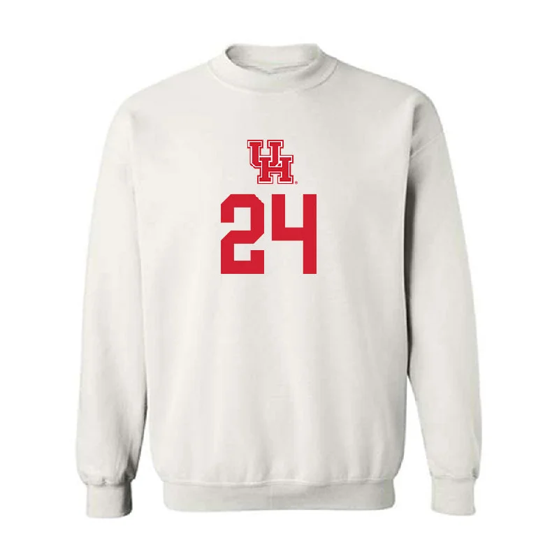 Houston - NCAA Women's Basketball : Eylia Love - Classic Shersey Crewneck Sweatshirt Hoodie with Illustration Artistic Creative