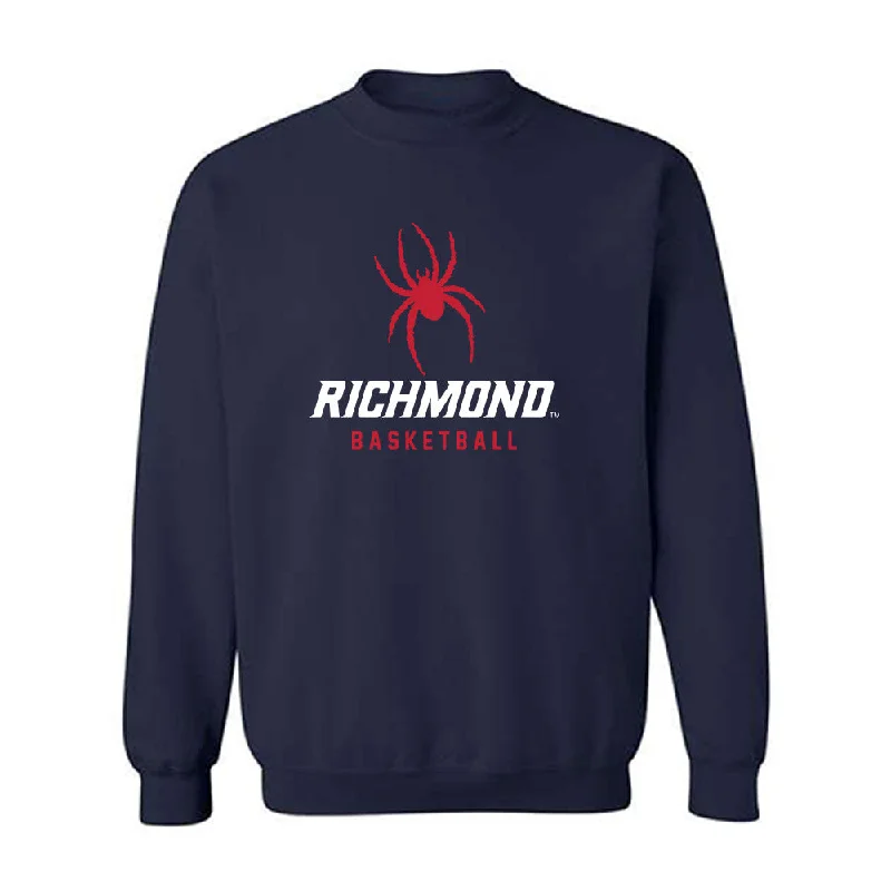 Richmond - NCAA Women's Basketball : Courtney Swider - Classic Shersey Crewneck Sweatshirt Hoodie with Hem Raw Edge Edgy Unfinished