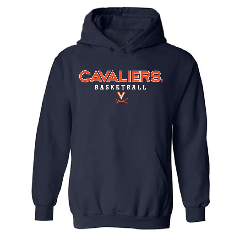 Virginia - NCAA Women's Basketball : Kamryn Kitchen - Classic Shersey Hooded Sweatshirt Hoodie with Camouflage Military Edgy