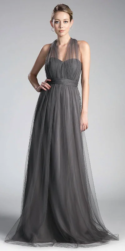 Cinderella Divine ET322 Tulle Infinity Style Long Dress Shift Classic Vintage