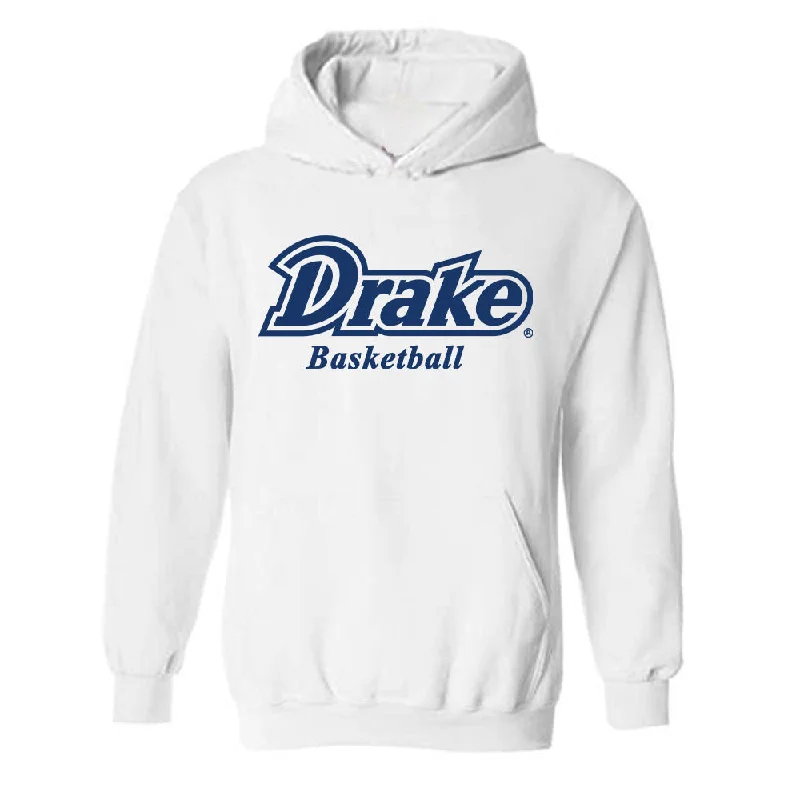 Drake - NCAA Women's Basketball : Peyton McCabe - Classic Shersey Hooded Sweatshirt Hoodie with Turtle Neck Cozy Winter