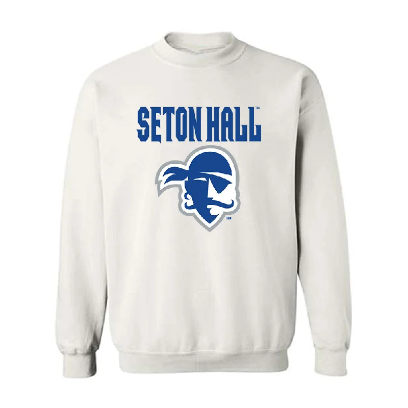Seton Hall - NCAA Women's Basketball : Ja'Kahla Craft - Fashion Shersey Crewneck Sweatshirt Hoodie with Tied Waist Feminine Flattering