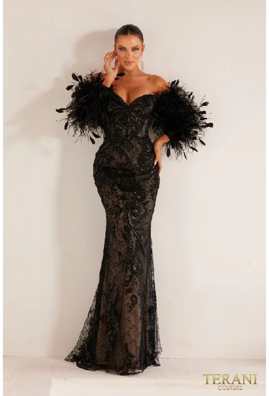 Terani Couture 241E2479 evening dress Tunics Fashionable trendy