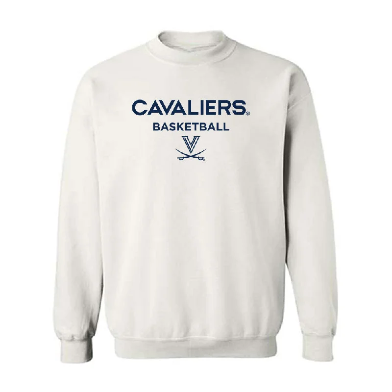 Virginia - NCAA Women's Basketball : Breona Hurd - Classic Shersey Crewneck Sweatshirt Hoodie with Button Classic Timeless