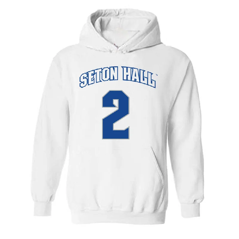 Seton Hall - NCAA Women's Basketball : Ja'Kahla Craft - Classic Shersey Hooded Sweatshirt Hoodie with Zipper Placket Modern Functional