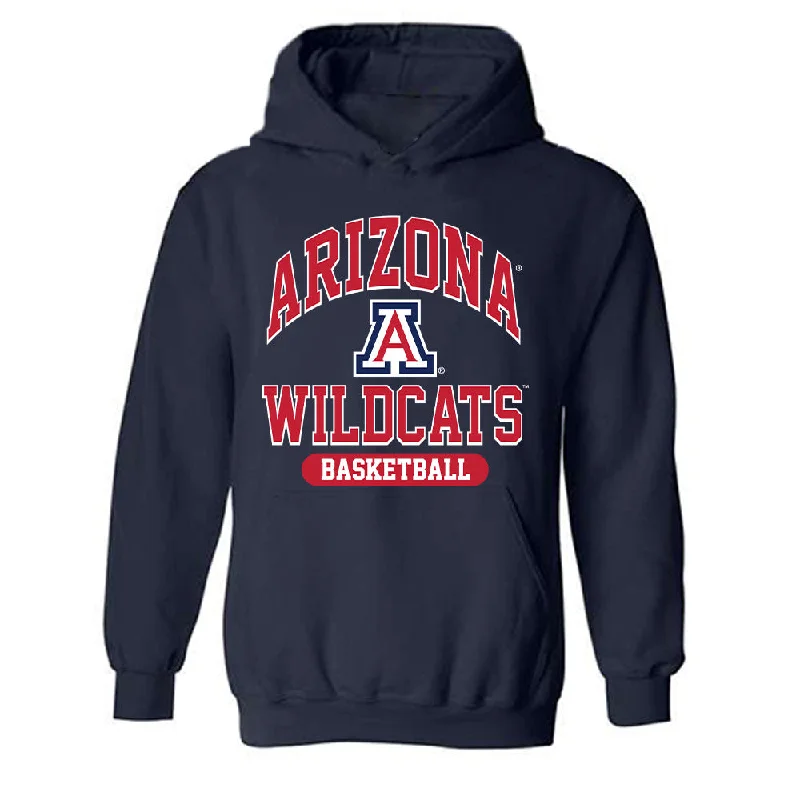 Arizona - NCAA Women's Basketball : Breya Cunningham - Classic Shersey Hooded Sweatshirt Hoodie with Sequins Glamorous Eye-catching