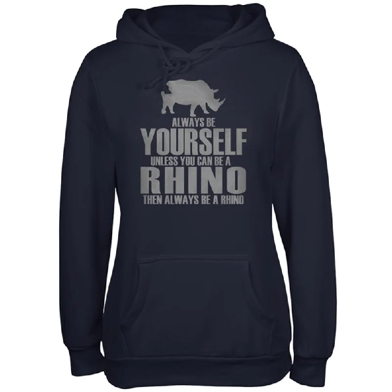 Always Be Yourself Rhino Juniors Soft Hoodie Hoodie with Full-Zip Functional Layering
