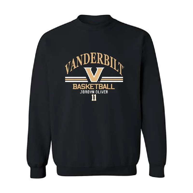 Vanderbilt - NCAA Women's Basketball : Jordyn Oliver - Classic Fashion Shersey Crewneck Sweatshirt Hoodie Jacket Zipper Layering