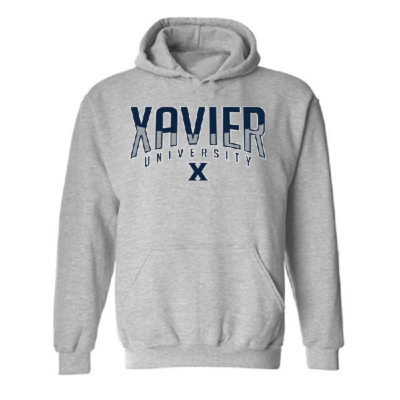 Xavier - NCAA Women's Basketball : MacKenzie Givens - Generic Shersey Hooded Sweatshirt Hoodie with Camouflage Military Edgy