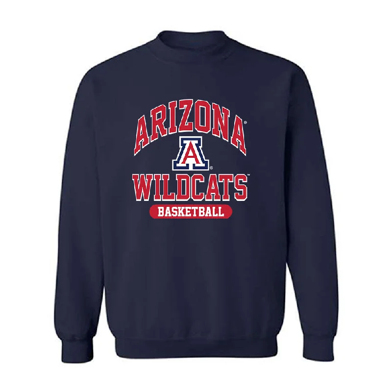 Arizona - NCAA Women's Basketball : Breya Cunningham - Classic Shersey Crewneck Sweatshirt Hoodie with Applique Textured Unique